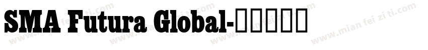 SMA Futura Global字体转换